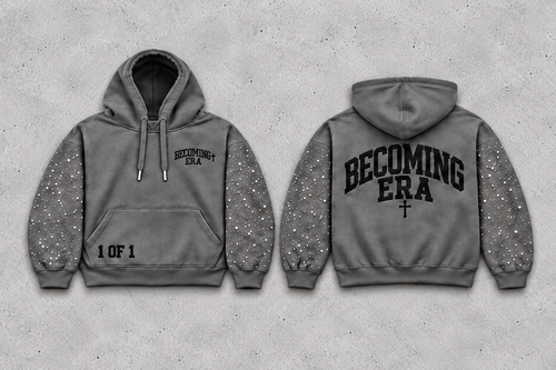Becoming Era “1 of 1” Rhinestone Hoodie